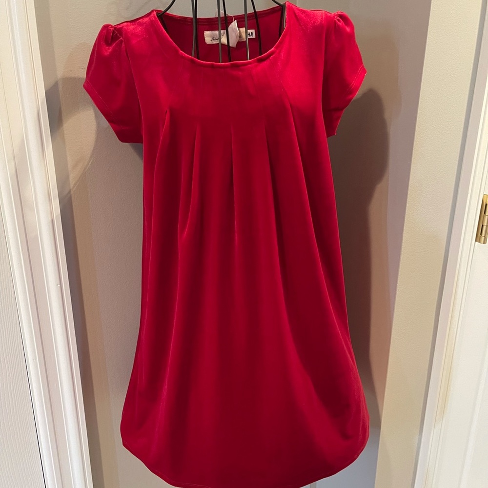 Red Velvet Dress